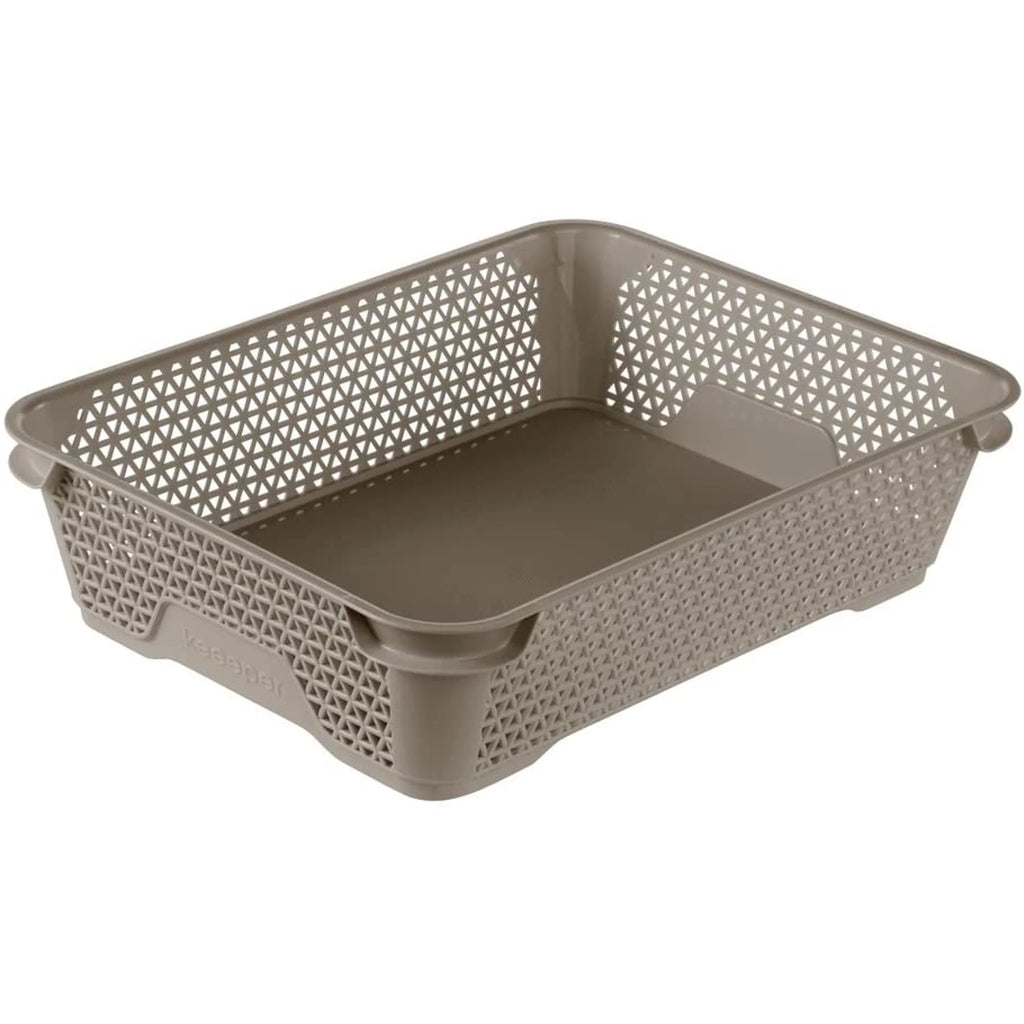 Mini Basket DIN A5 26.5 x 20 x 7 cm Mirko Brown