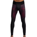 Men's Compression Lightweight Breathable Cotton Sports Leggings Elastic Waist High-Waist Quick Dry Anti-static Gym Fitness Pants
