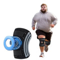 Melenlt Adjustable Plus Size Silicone Knee  - Compression Strap Patella Support Climbing Protective Gear