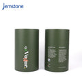 Custom Printed Logos Eco-Friendly Biodegradable Recyclable Kraft Paper Tube for Tea Coffee Beverage Container Cardboard Cylinder