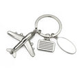 2025 Creative 3D Model Airplane Keychain Airplane Gift Pendant Airplane Gift Keyring Carving Promotion Passing on Souvenirs