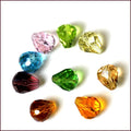 High Quality Crystal Loose Water Drop Straight Hole Beads for DIY Earrings Jewelry Accessories Handmade Crafts