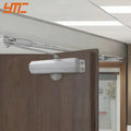 Commercial Grade Modern Aluminum Alloy Heavy-Duty Door Closer Spring Hydraulic Auto Automatic