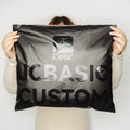 Custom Branded Black Spot Uv Logo Print Whole Recyclable Poly Bag Clothing Packaging Shipping Ploy Mailer