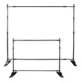 Wholesale Heavy Duty Aluminum Adjustable Backdrop Stand Portable Telescopic Frame Shimmer Sequin Wall Balloon Photography Banner