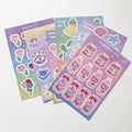 Custom Kawaii Printful Self- Adhesive Vinyl PVC A4 Matte Kiss Cut Sticker Sheets