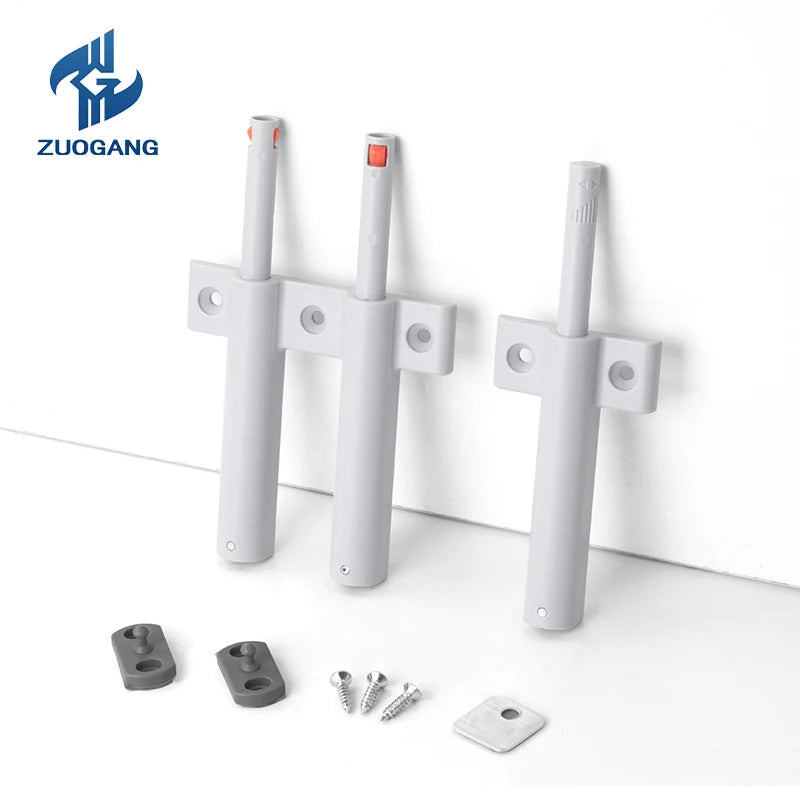 Cabinet Hidden Magnetic Door Lock Soft Touch Rebound Damper Wardrobe Push-Pull Door Opening System Magnetic Damper Buffer