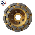 Chengze Tools 4inch D100mm Double Cup Aluminum Oxide Abrasive Disc Surface Grinding Wheel OEM Cost Cutting Blades Long Life High