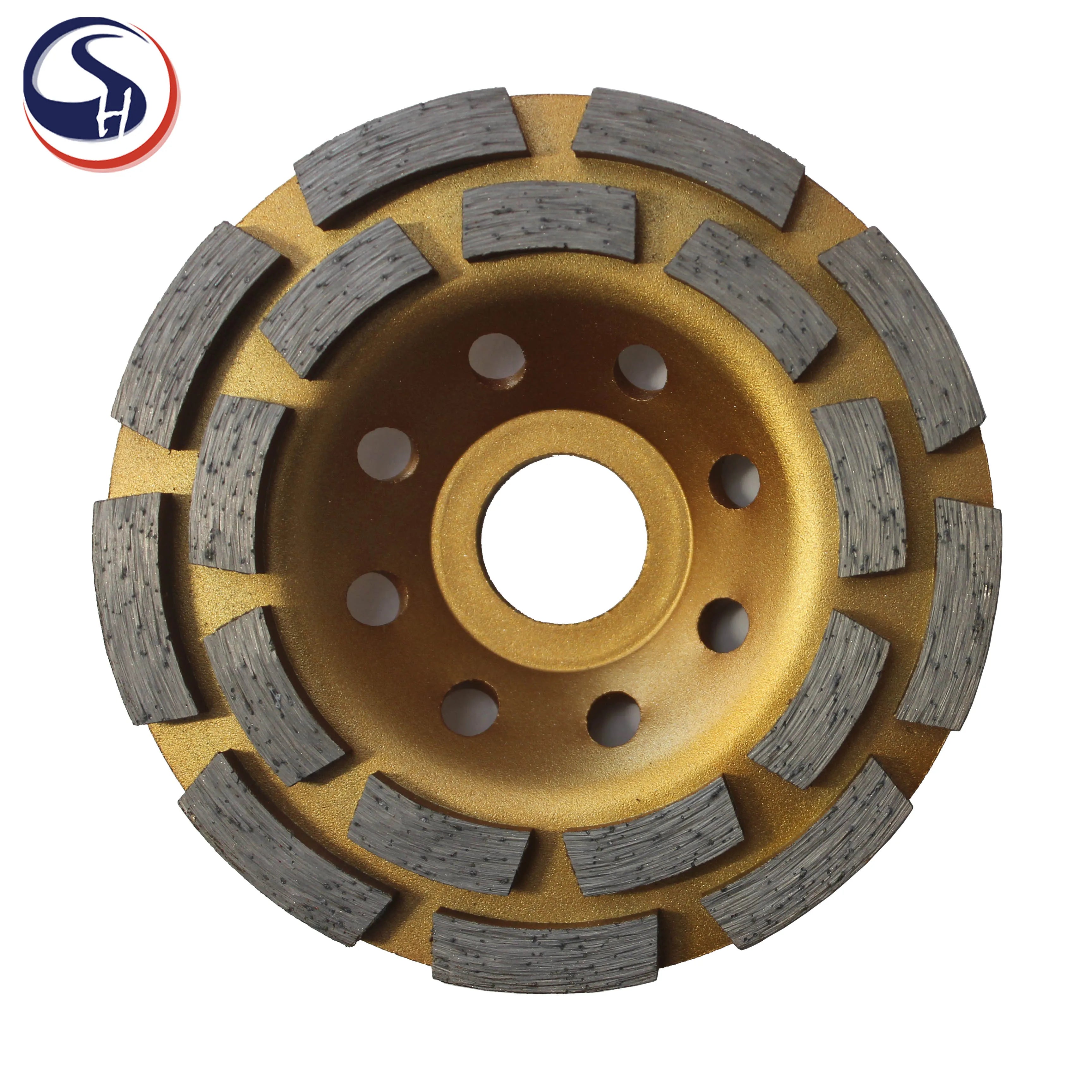 Chengze Tools 4inch D100mm Double Cup Aluminum Oxide Abrasive Disc Surface Grinding Wheel OEM Cost Cutting Blades Long Life High