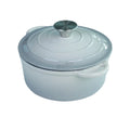 Food-Safe Enamel Cast Iron Cookware Feature Dish Casseroles Dutch Oven and Pot with Lid Metal Material