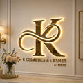Lc Sign Factory Wholesale Custom Backlit Business Logo 3d Acrylic Sign Led Letter Sign Led Illuminated Sign for Business Sign