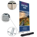 Wholesale Customized Retractable Roll up Banner Stand Advertising Stand-Up Roller Banner for Events MegaBDM