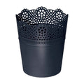 LACE flower pot dimensions (mm) 135x135x155 Anthracite color