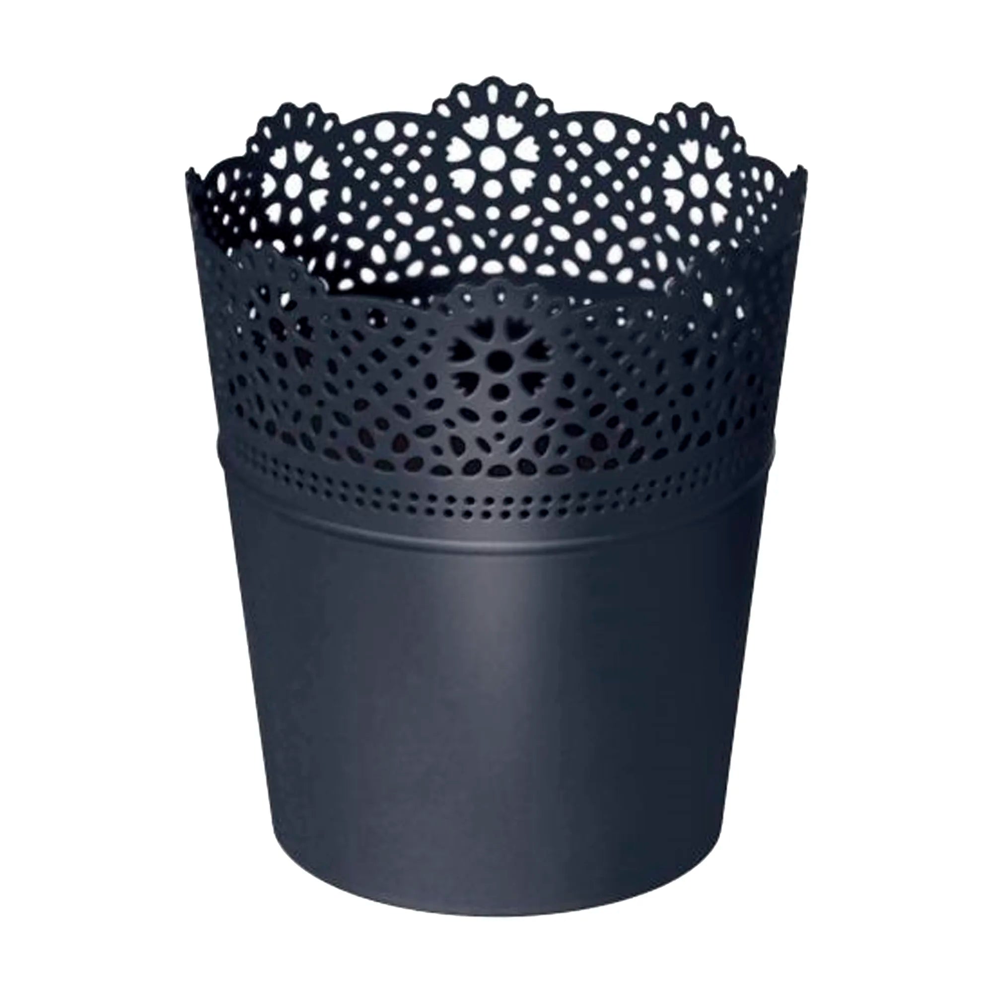 LACE flower pot dimensions (mm) 135x135x155 Anthracite color