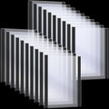 Hookei Wall Mount A3 PET Clear Label Holder with Adhesive Strips Eco-friendly Customizable Size