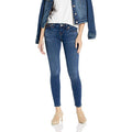 Wholesale 2024 Women Mid Waist Printed Elastic Stretch Straight Jeans Denim Breathable Summer Painted Trousers