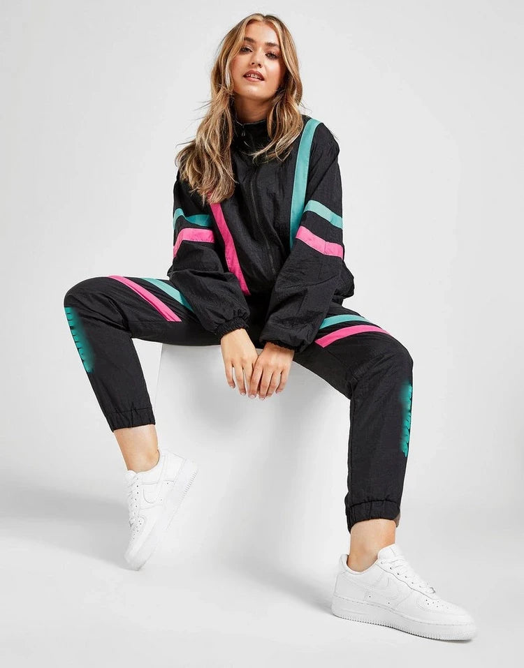 2024 Custom Design Women's Windbreaker Tracksuit Hot Sale Multi-Color Breathable Print for Winter
