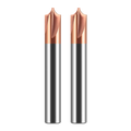 Carbide Radius Corner Rounding Cutter Tungsten Steel End Mill CNC Inner R Chamfering Outside Radii Metal Milling Cutter