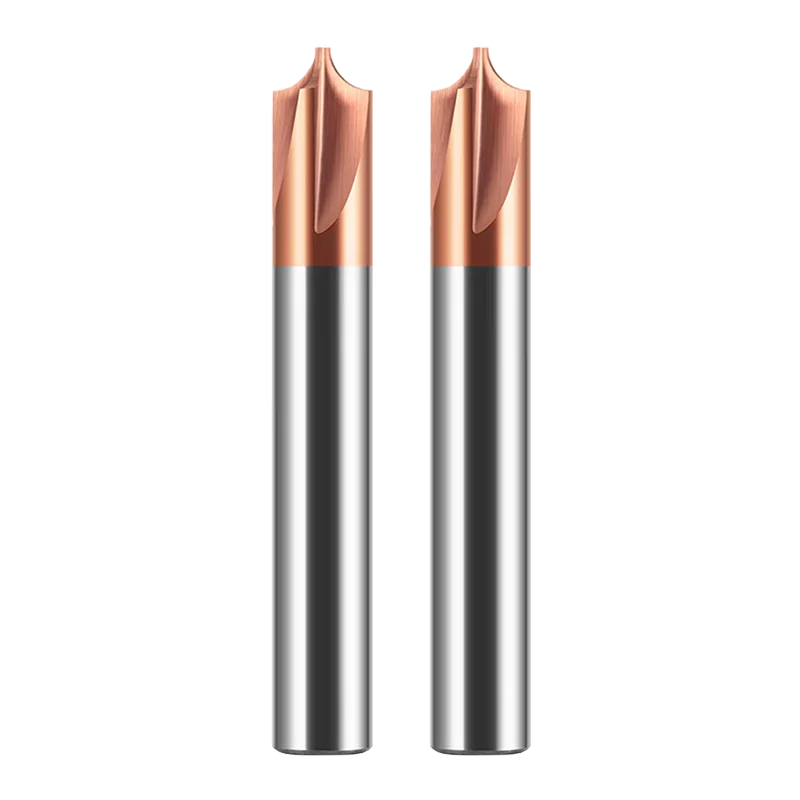 Carbide Radius Corner Rounding Cutter Tungsten Steel End Mill CNC Inner R Chamfering Outside Radii Metal Milling Cutter