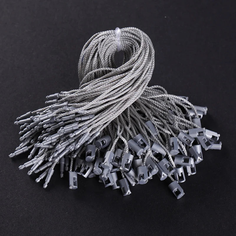 2024 Hot Selling Items 1000 Pieces Per Pack Clothing Accessories Safety Sealing Garment Hang Tag String Custom Color Design High