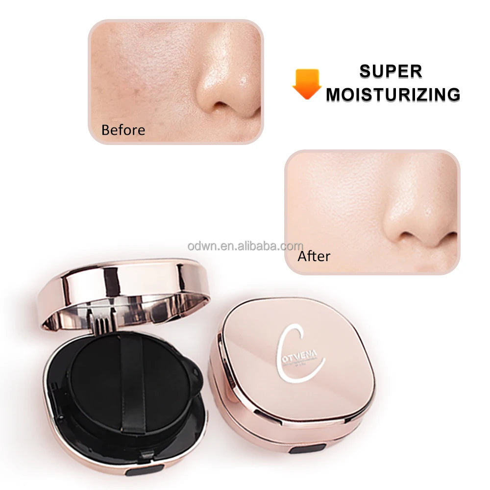 Magic Cushion Cover Lasting SPF50+ PA+++ Air Cushion CC Cream Brightening Moisturizing Concealer Foundation