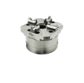 Stainless Steel ER-020025 Precision Compact Pneumatic Chuck for EDM Sinking HE-C06957