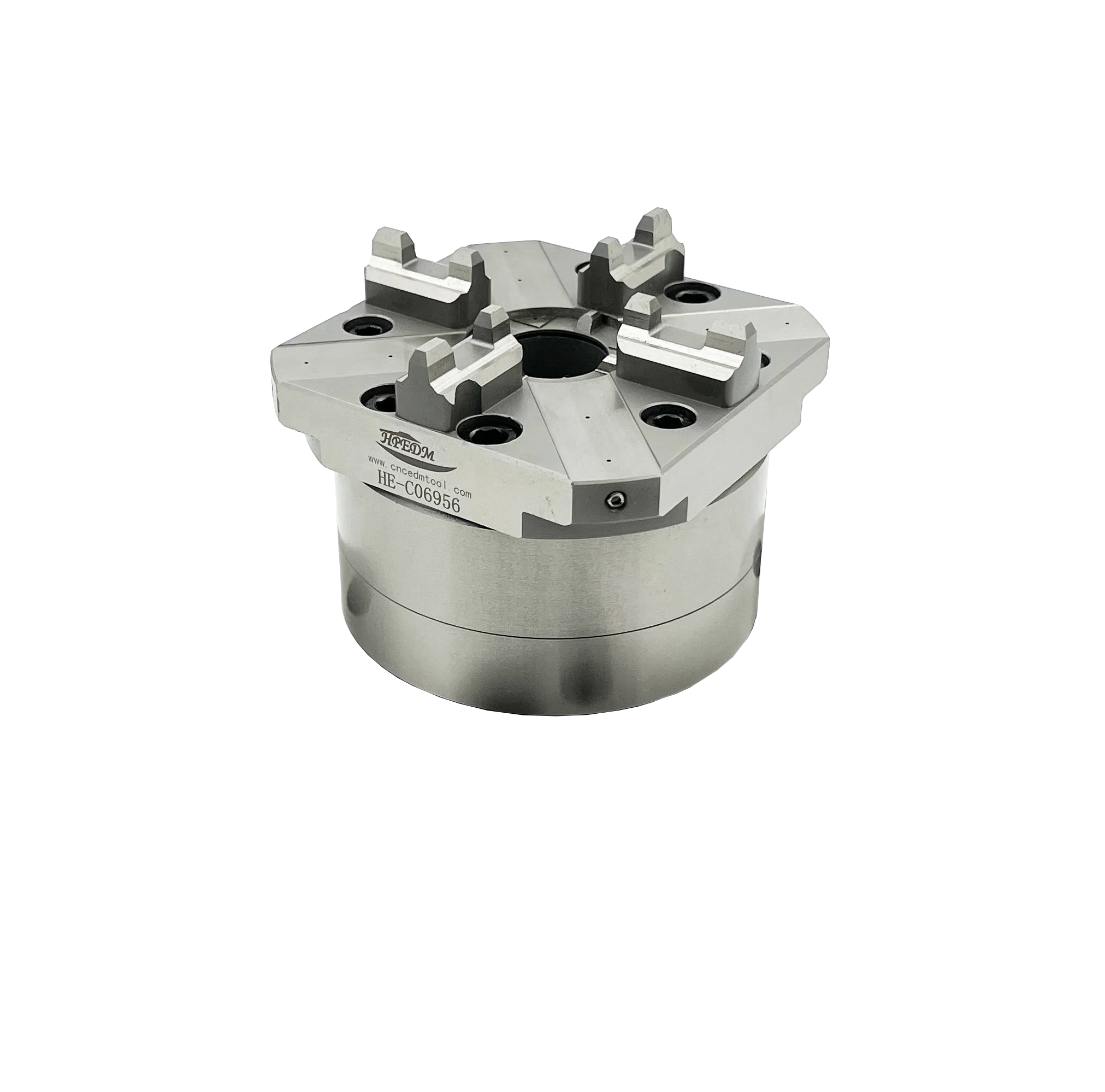Stainless Steel ER-020025 Precision Compact Pneumatic Chuck for EDM Sinking HE-C06957