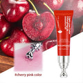 HALORINNA Anti Fine Lines Magic Color Changing Lip Oil 10ml Cherry Pink Moisturizing Plumping Repairing Serum Oil for Lip Care MegaBDM