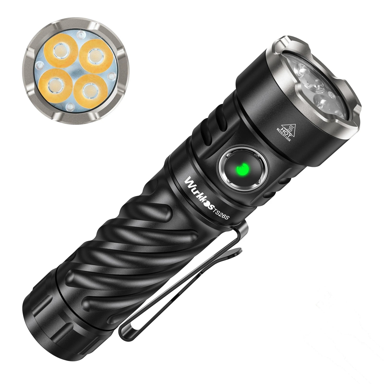 Rechargeable USB Aluminum Alloy Camping EDC Flashlight XHP70.2 Most Powerful 3100LM LED