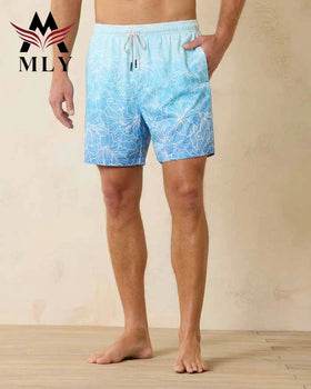 Custom Print Swimming Quick Dry Beach Shorts Swimwear Men Surf Sport Summer Swim Trunks