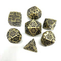 Wholesale Zinc Alloy Polyhedral 7-Piece Dungeons and Dragons Dice Set