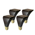 Reliable Supplier for Customizable Rubberwood Teak Cashew Wood Sofa leg Table leg Chair Legs-Furniture OEM Customization