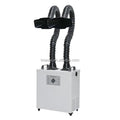 Boasta Smoke Air Purifier Dual Arm Fume Extractor with Triple Filtration Industrial Soldering Laser Engraving Jewelry Making