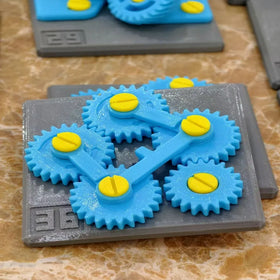 3D Printed Gear Combination Set 40 Different Types of Gears for Science Teaching Printing