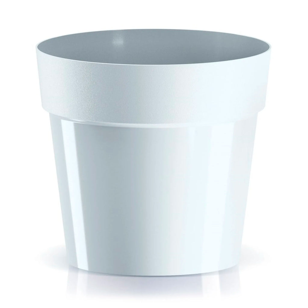 CUBE BASIC flower pot dimensions (mm) 199x199x183 color White