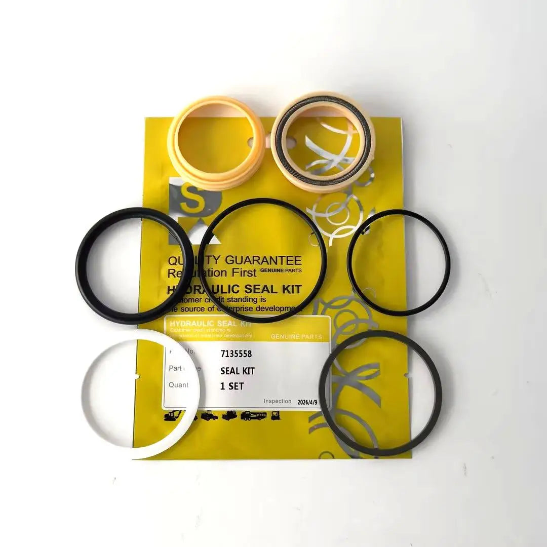 7135558 Hydraulic Cylinder Seal Kit for Excavator Replacement Parts NBR Rubber Oil Seal Set