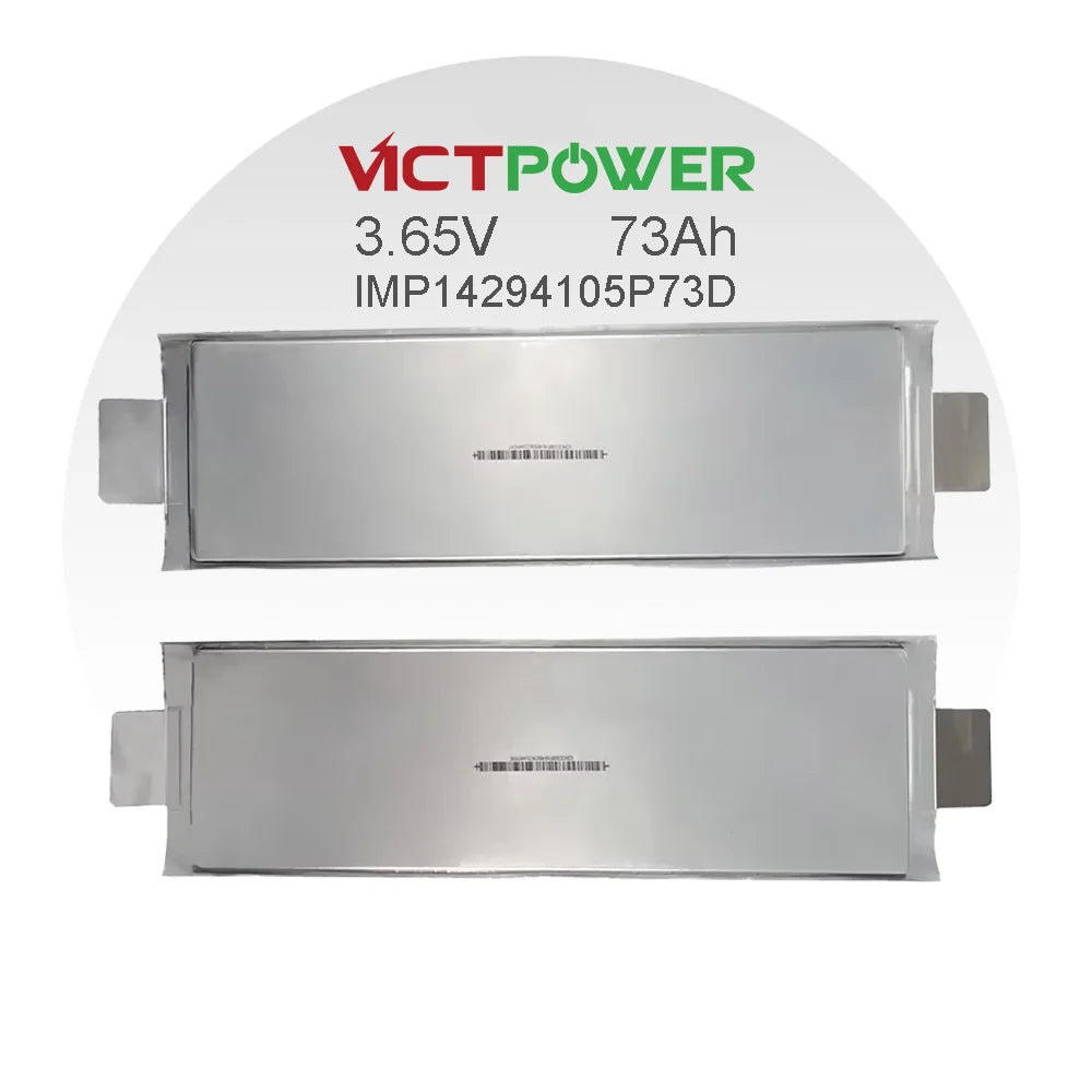 Victpower E61 63 66 73 76Ah Pouch Cell L310*w*103*T9.8mm 31Ah 3.65v 3.7V Lithium Ion Polymer Battery