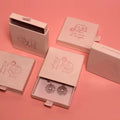 Mini Set Bangle Drawer Magnetic Portable Small Luxury Paper Gift Bracelet Necklace Custom Ring Jewellery Packaging Jewelry Box