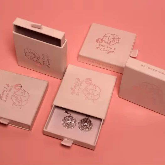 Mini Set Bangle Drawer Magnetic Portable Small Luxury Paper Gift Bracelet Necklace Custom Ring Jewellery Packaging Jewelry Box