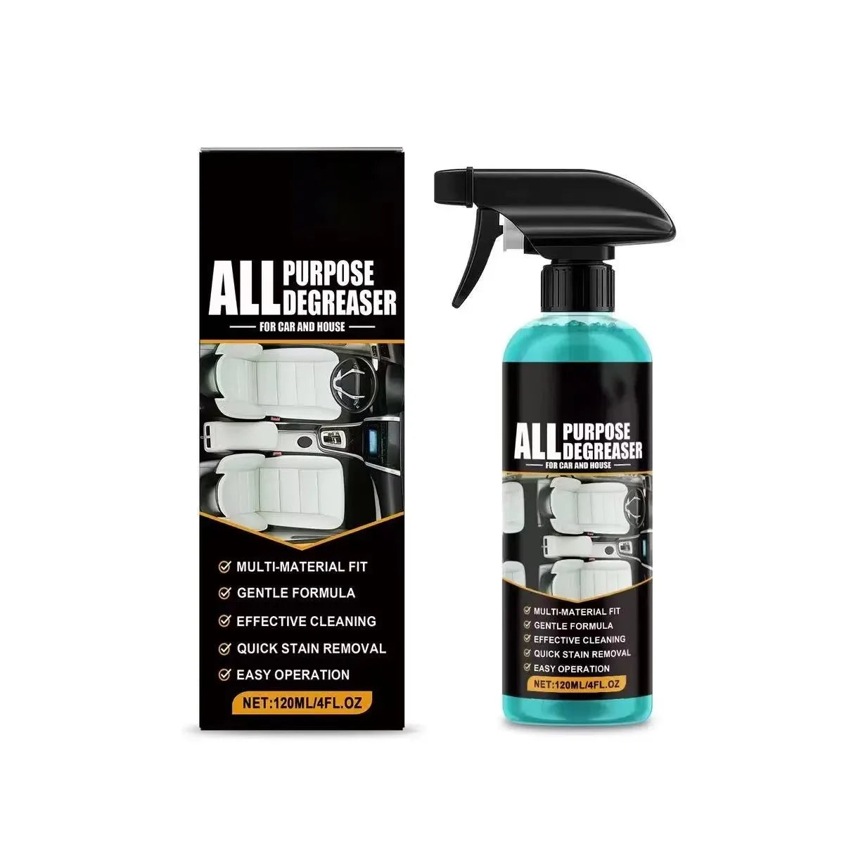 X9 Eco-Friendly All-purpose Cleaner Car Degreaser Spray Interior 0-5% Active Ingredients Enhances Odor Cleaning Renovation MegaBDM