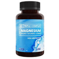 Private Label Triple Magnesium Complex 300mg Capsules Magnesium Glycinate Malate Citrate Improved Bone Density for Mineral MegaBDM