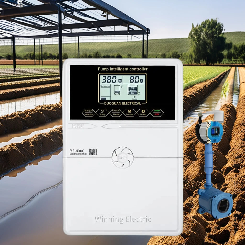 Automatic Water Pump Controller Timed Start/Stop for Irrigation and Water Supply Systems Water Level Sensing