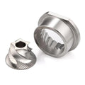 Coffee Grinder Parts Cone Shape Espresso Grinder Burr Custom 48MM Stainless Steel Conical Burr Replacement Set for Jura