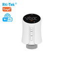TUYA Wi-Fi Smart LED Thermostatic Radiator Valve Alexa Google Home Compatible TRV for Smart Home Floor Heating Apartments