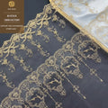 Golden Polyester Lace Lace Mesh Clothing and Home Fabric Fashionable Accessories Elegant Water-soluble Lace Accessories