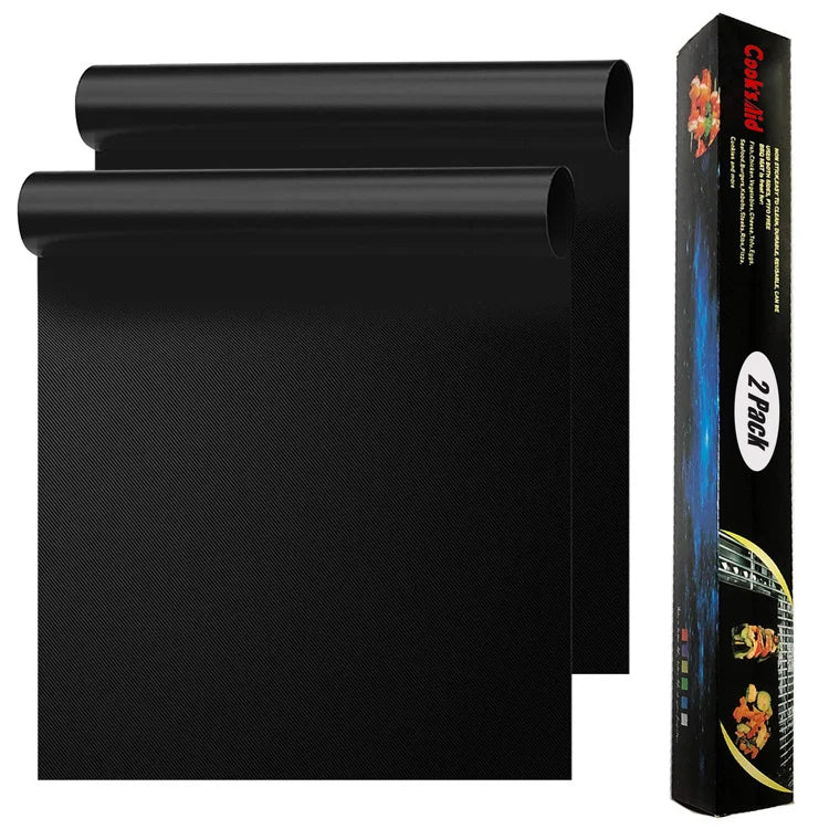 Reusable PTFE Coated Non-stick Silicone BBQ Baking Grill Sheet Mat