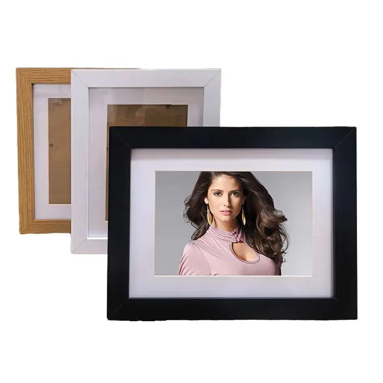 Doremi Elegant Wooden Photo Frame for Printing Photos Customizable Logo