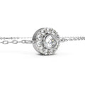Women's Trendy Brass Adjustable Chain Diamond Charms 14K Gold Plated Bracelets