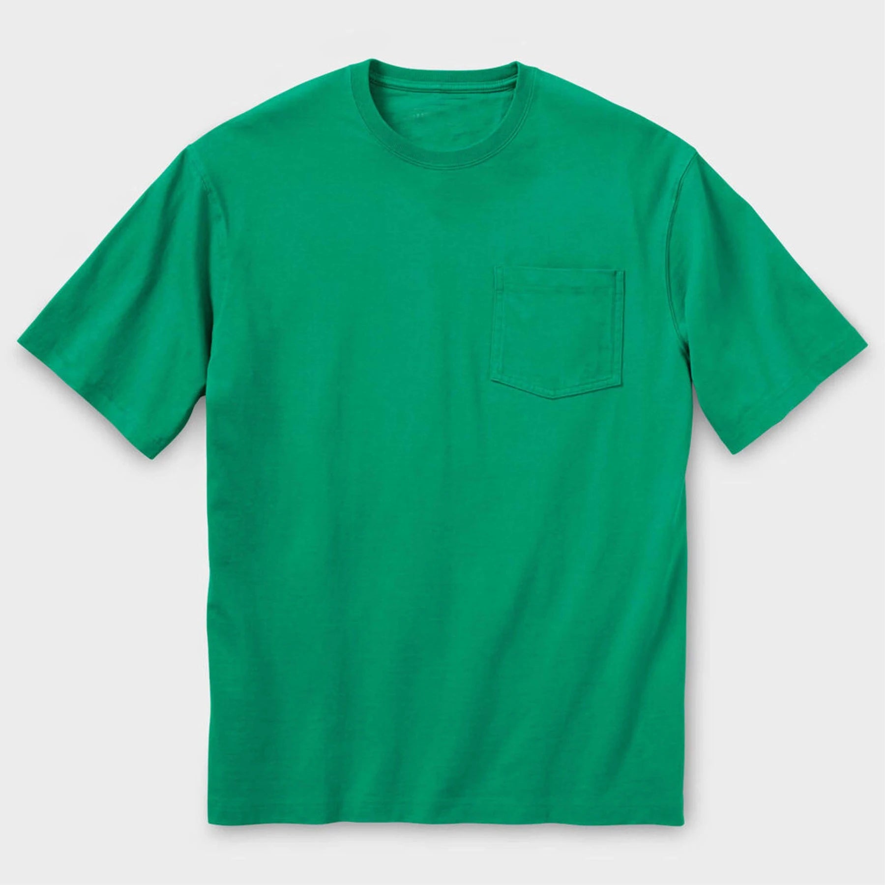 OEM Custom Manufacturer Affordable and Stylish Mens Crewneck Pocket t Shirt for Everyday Casual Wear