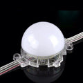 30mm 40mm DC24V 2W RGB Outdoor Aluminum Profile Permanent Christmas Led Pixel Point Light Source Programmable Lighting Track